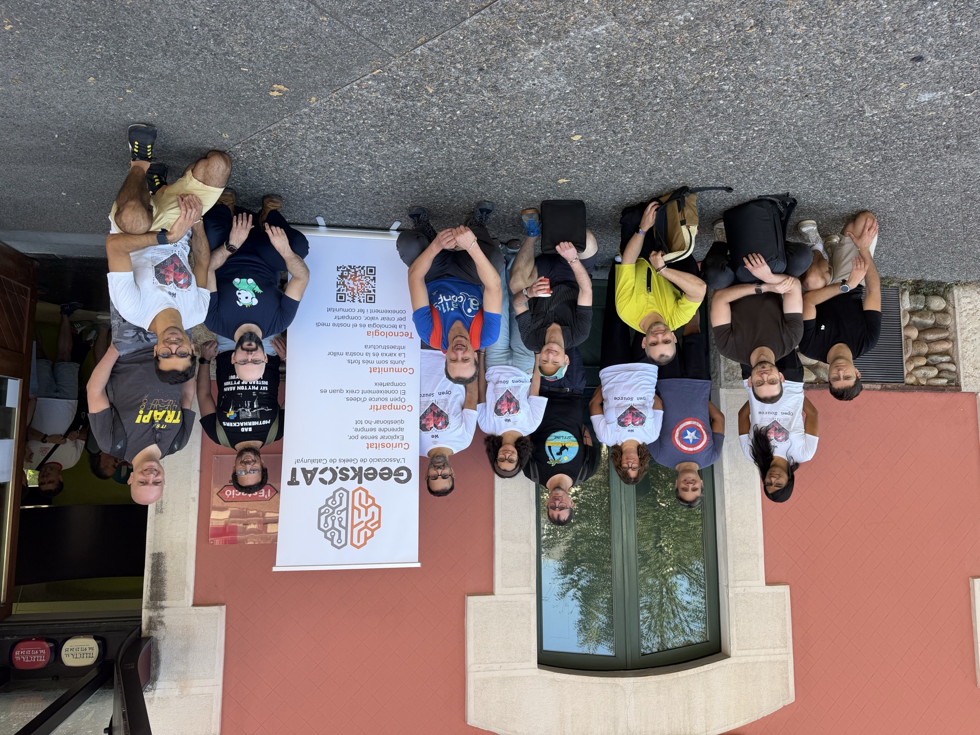 Foto de grup de ponents i organització de GeeksCAT Conf 2026